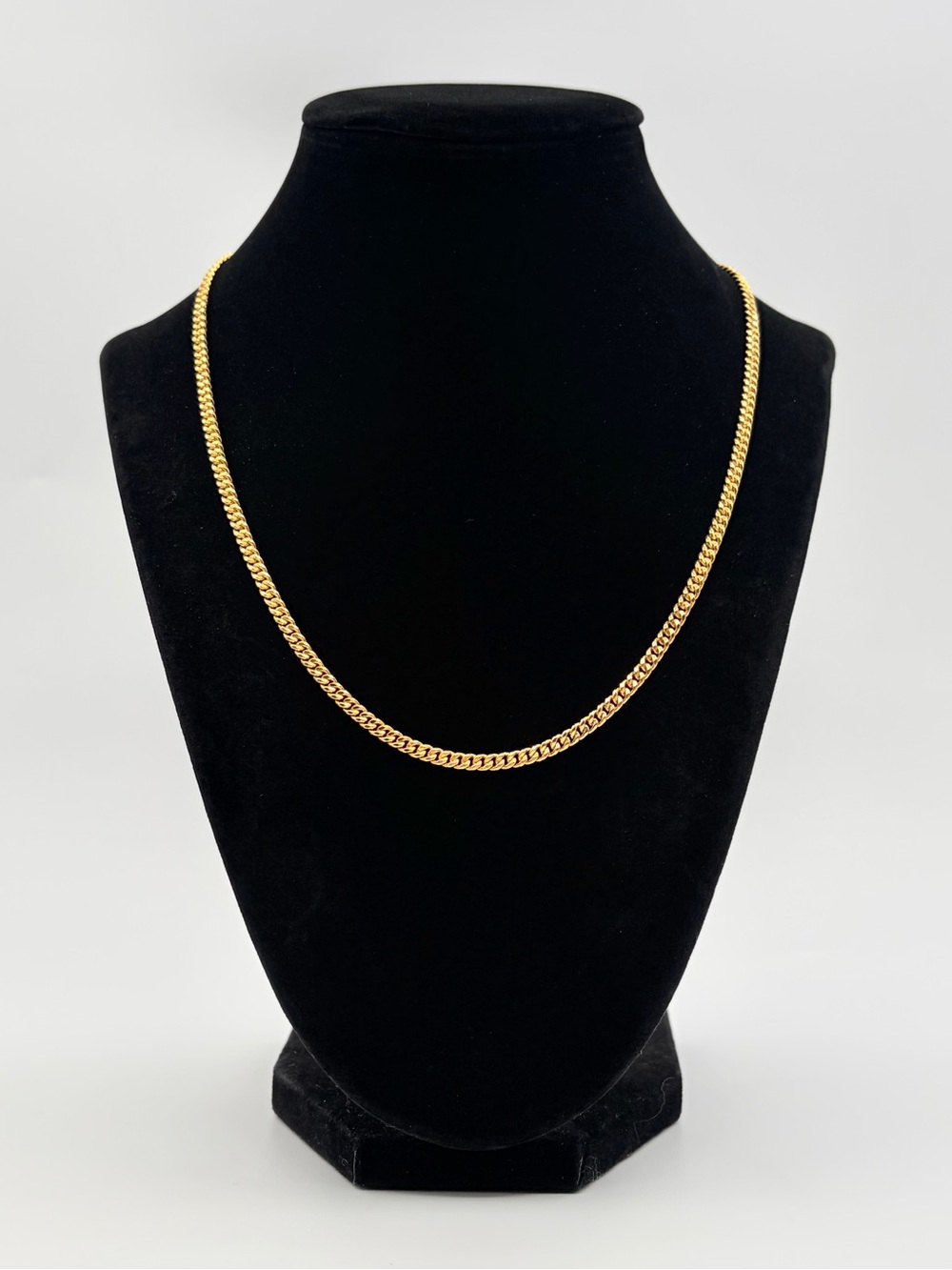 Vintage Vendome Gold Tone Rope Chain Necklace